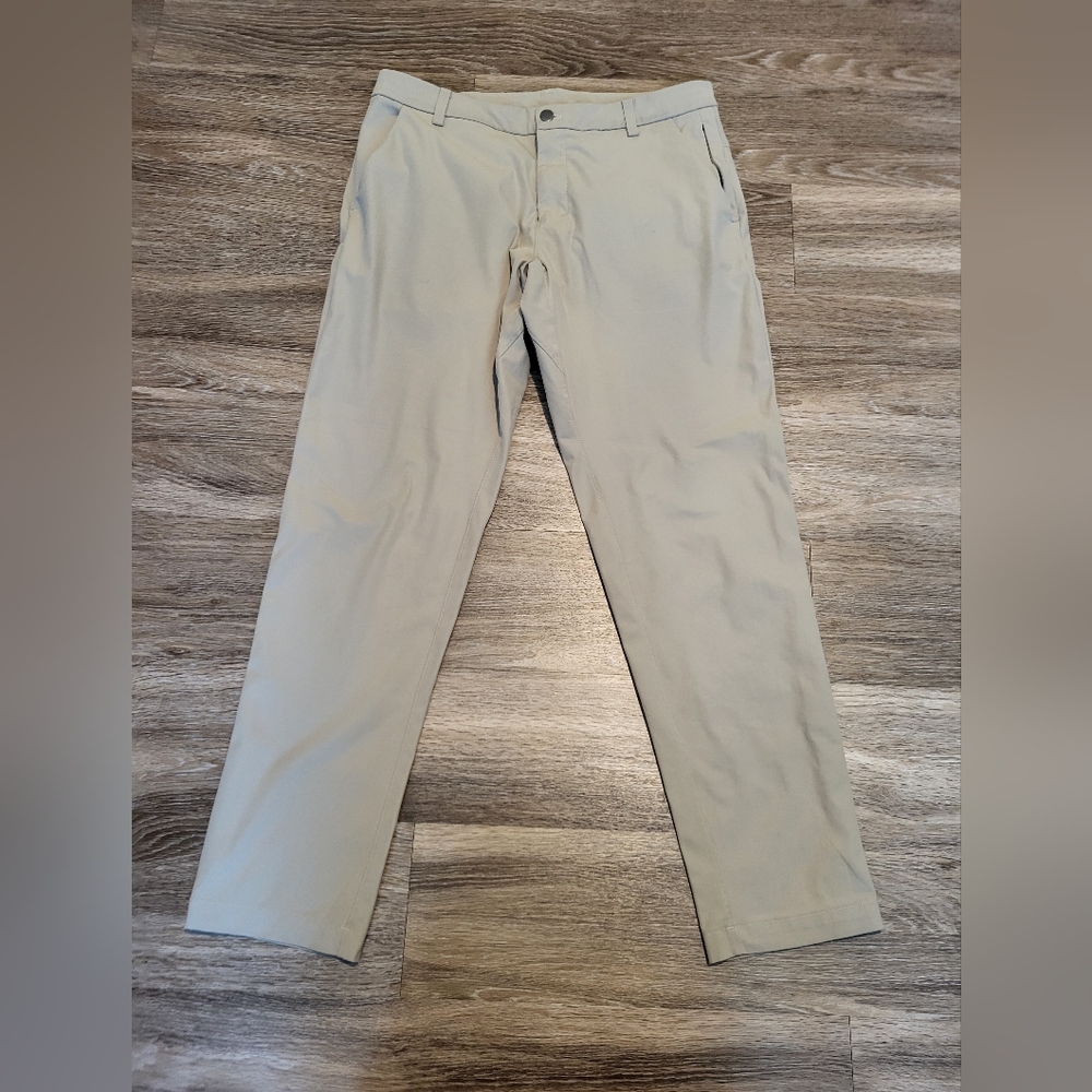 Lululemon Athletica Men's Cream Chinos